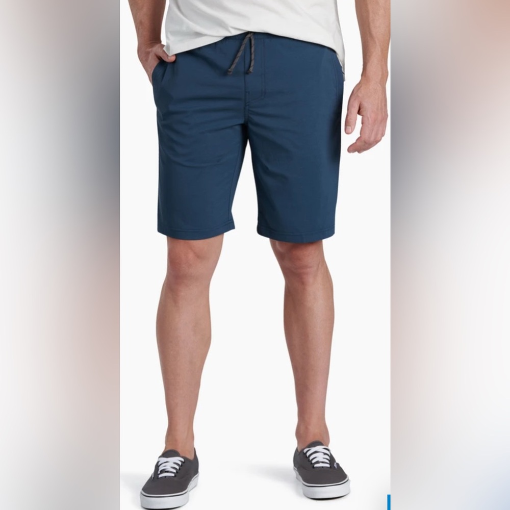 KÜHL Men’s Kruiser Shorts Pirate Blue Sz XXL Summer Vacation *Flaw